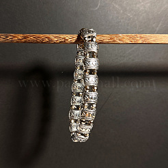 Ethnic Style Alloy Carved Beaded Stretch Bracelets for Unisex&nbsp;BI5144