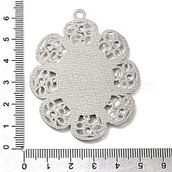 Alloy Pendant Cabochon Settings&nbsp;X-PALLOY-CJX88-P-LF