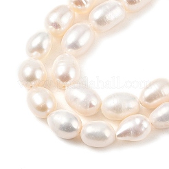 Natural Cultured Freshwater Pearl Beads Strands&nbsp;PEAR-I007-01B-05B