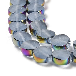 Electroplate Frosted Glass Beads Strands&nbsp;EGLA-Z001-01H