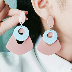 Acrylic Dangle Stud Earrings&nbsp;FS-WGE36F6-04