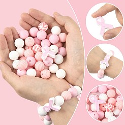 50Pcs Silicone Focal Beads&nbsp;SIL-FS0001-31