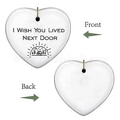 1Pc Handmade Porcelain Big Pendants&nbsp;AJEW-CN0002-04E