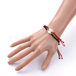 Adjustable Nylon Threads Braided Bead Bracelets Sets&nbsp;BJEW-JB05259