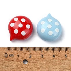 Opaque Resin Decoden Cabochons&nbsp;CRES-M031-02