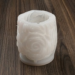 Valentine's Day 3D Rose Pillar DIY Candle Silicone Molds&nbsp;LS-DIY-K064-03A