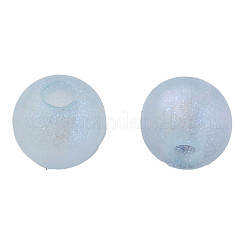 Rainbow Iridescent Plating Acrylic Beads&nbsp;MACR-N006-16D-B01