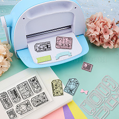 1 Sheet PVC Plastic Clear Stamps&nbsp;DIY-GL0004-73