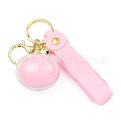 Cartoon Acrylic & PVC Small Animal Head Pendant Keychains&nbsp;LS-KEYC-P014-A03