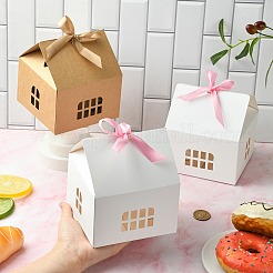 20 Sets 2 Colors House Shape Paper Jewelry Storage Gift Box&nbsp;CON-CJ0001-23