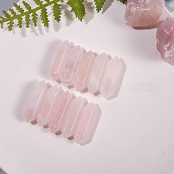 Faceted Natural Rose Quartz Healing Stones&nbsp;G-SZ0001-54