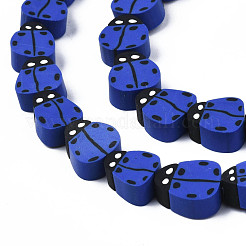 Handmade Polymer Clay Bead Strands&nbsp;CLAY-N011-43B-02