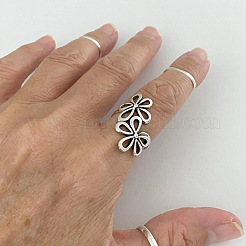 Flower Alloy Cuff Rings&nbsp;FS-WG4C66B-01