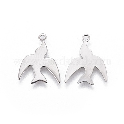 Tarnish Resistant 304 Stainless Steel Charms&nbsp;STAS-P236-14P