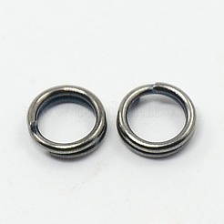 Iron Split Rings&nbsp;JRD10MM-01B-NF