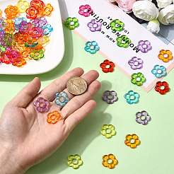 100Pcs Transparent Acrylic Beads Frame&nbsp;MACR-SP0002-02