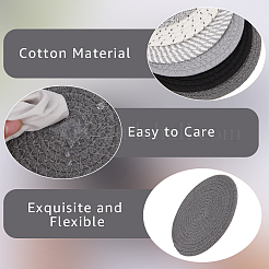6Pcs Cotton Heat Insulation Coasters&nbsp;AJEW-CP0009-66B