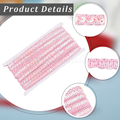 Metallic Braided Lace Trim&nbsp;OCOR-WH20020-24E
