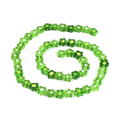 Handmade Millefiori Glass Bead Strands&nbsp;LAMP-J035-8mm