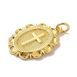 Rack Plating Brass Pendants&nbsp;KK-U027-44G