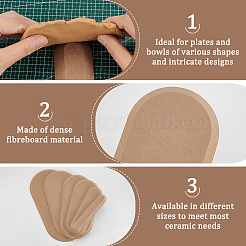 6Pcs 6 Styles MDF Wood Boards&nbsp;DIY-PH0030-54