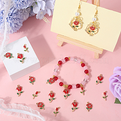 48Pcs 3 Styles Alloy Enamel Pendants&nbsp;ENAM-SC0004-79