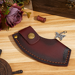 Cowhide Leather Axe Cover&nbsp;AJEW-WH20018-303