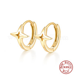 S925 Silver Lightning Hoop Earrings for Daily Wear Minimalist Stylish Jewelry&nbsp;KL4748-1