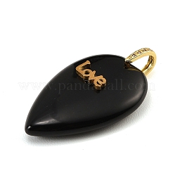 Natural Obsidian Pendants&nbsp;G-G470-03G-01