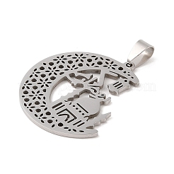 Non-Tarnish 201 Stainless Steel Pendants&nbsp;STAS-S126-06P