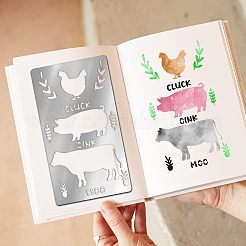 Stainless Steel Cutting Dies Stencils&nbsp;DIY-WH0242-231