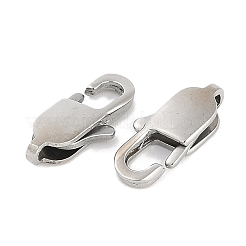 304 Stainless Steel Lobster Claw Clasps&nbsp;STAS-R135-04P