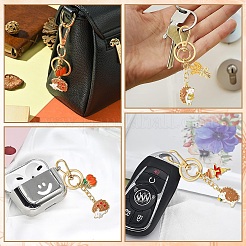 Hedgehog Alloy Enamel Keychain&nbsp;KEYC-YW00070-01