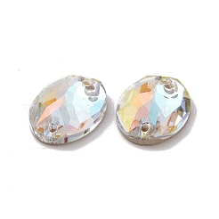 Oval Shape Sew on Rhinestone&nbsp;RGLA-C001-07D-001LA
