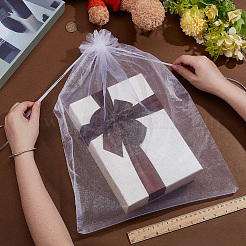 50Pcs Organza Packing Drawstring Bags&nbsp;ABAG-DR0001-11A