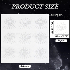 Glitter Hotfix Rhinestone&nbsp;DIY-WH0488-52