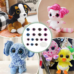 32 Bags 8 Styles DIY Doll Eye Making Kits&nbsp;DIY-PH0031-67