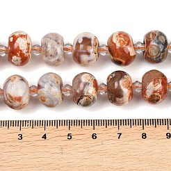 Natural Fire Crackle Agate Beads Strands&nbsp;G-K393-D01-10x14
