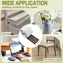 Wool Felt Stickers&nbsp;STIC-WH0003-52B-03