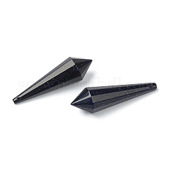 Synthetic Blue Goldstone Beads&nbsp;G-H256-07