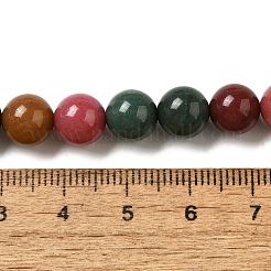 Dyed Natural Malaysia Jade Beads Strands&nbsp;G-G021-02B-15