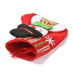 Cloth Hanging Christmas Stocking&nbsp;HJEW-B003-06