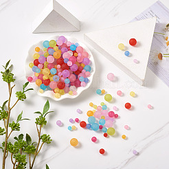 1160Pcs 4 Sizes Transparent Acrylic Ball Beads&nbsp;FACR-PJ0001-03