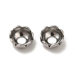 Non-Tarnish 304 Stainless Steel Bead Caps&nbsp;STAS-D244-02P