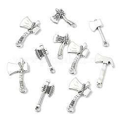 50Pcs 5 Styles Tibetan Style Zinc Alloy Pendants&nbsp;TIBEP-CJ0003-56
