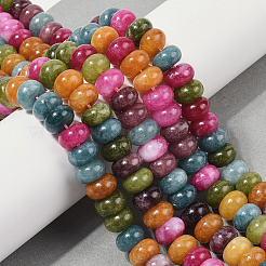 2 Strands Dyed Natural White Jade Beads Strands&nbsp;G-PA0001-74A