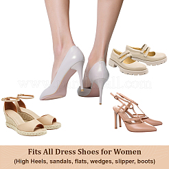 Leather Self-Adhesive Shoe Pads&nbsp;AJEW-WH0673-43
