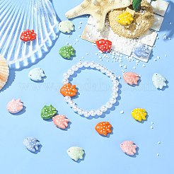 18Pcs 9 Colors Handmade Porcelain Beads&nbsp;PORC-CJ0001-49