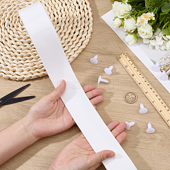 PVC Replacement Straps with Rivets for Outdoor Lawn Furniture Chaise Lounge Repair&nbsp;OCOR-WH0105-080B