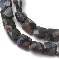 Natural Glaucophane Beads Strands&nbsp;G-K359-B20-01